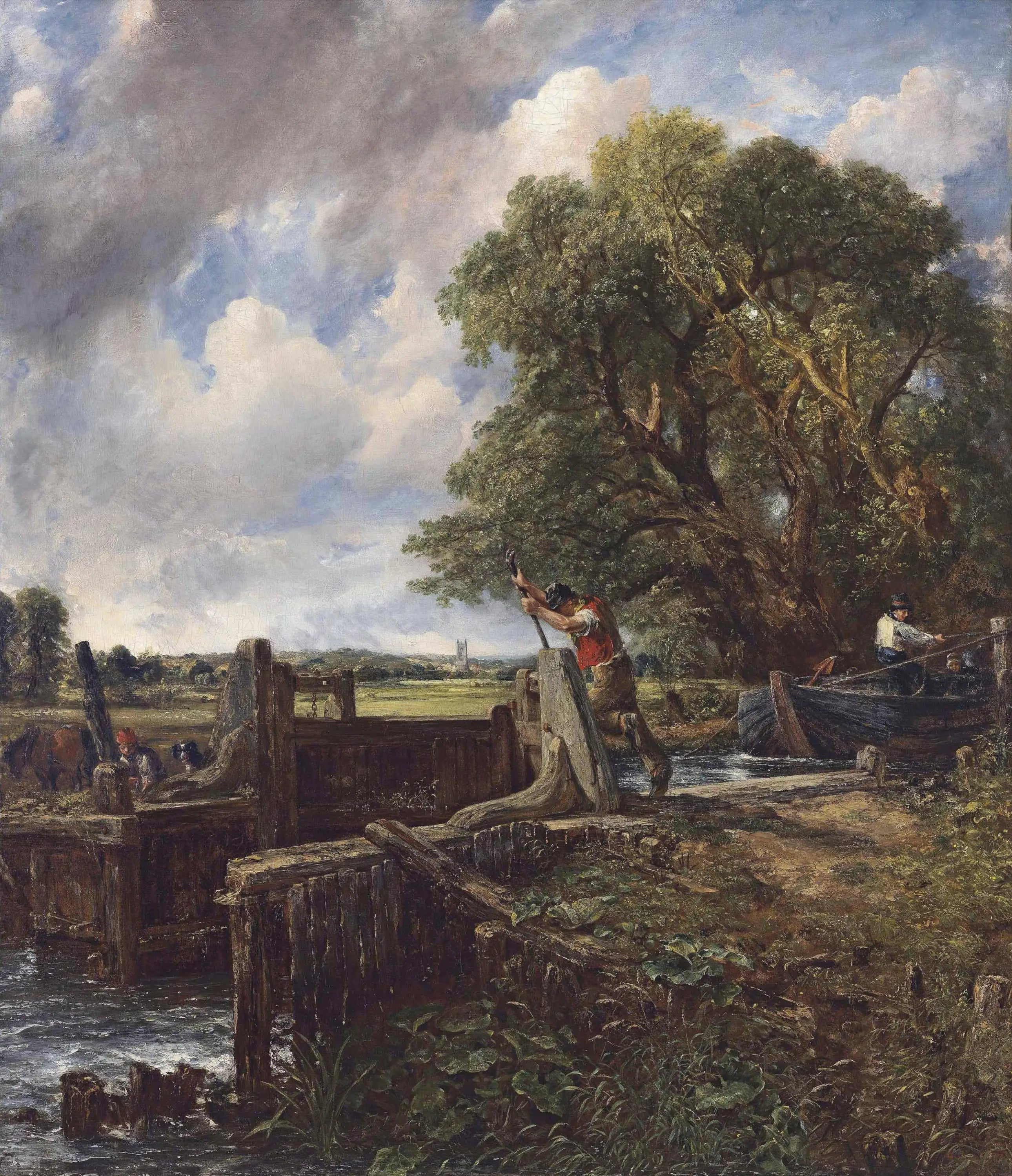 L’Écluse - John Constable - Alpha Reproduction