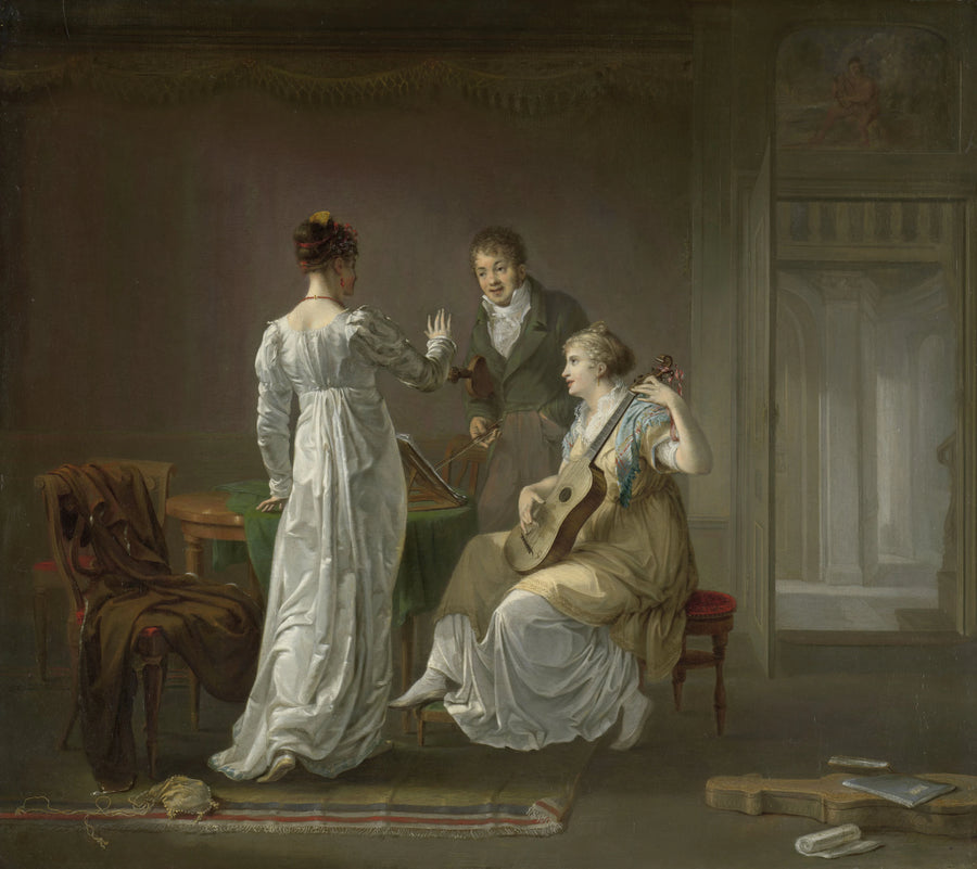 La leçon de musique - Louis Moritz