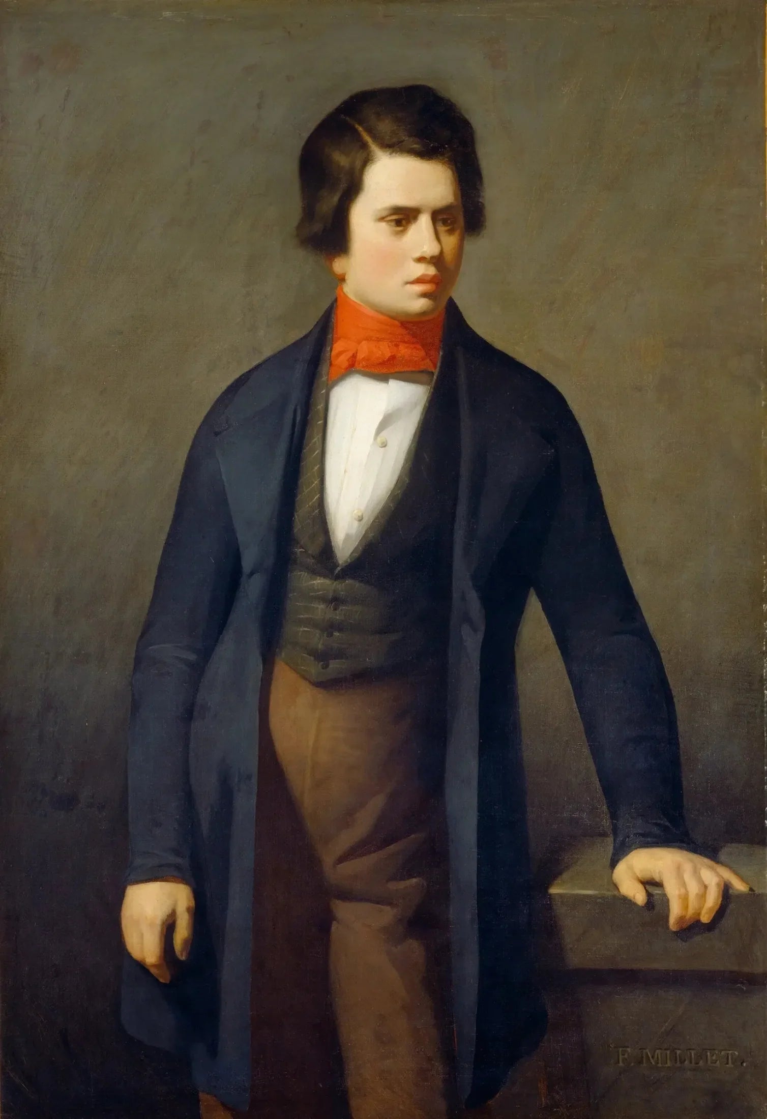 Leconte de Lisle - Jean-François Millet image 1 tableau peint à l’huile sur toile