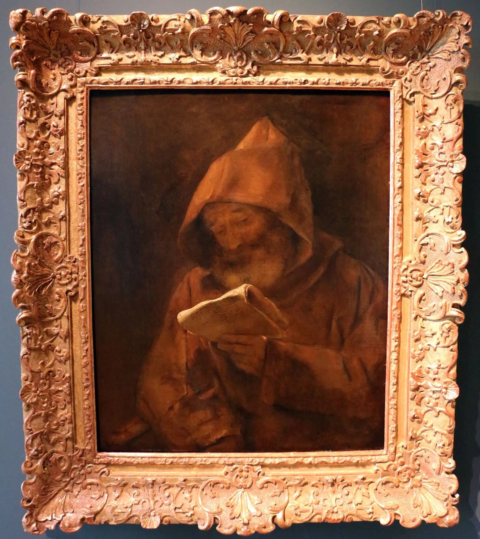 Lecture du moine - Rembrandt - Alpha Reproduction