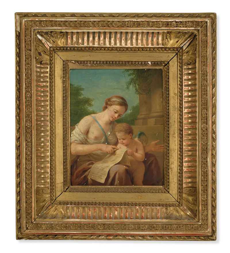 تربية كيوبيد - لويس جان فرانسوا لاغرينيه