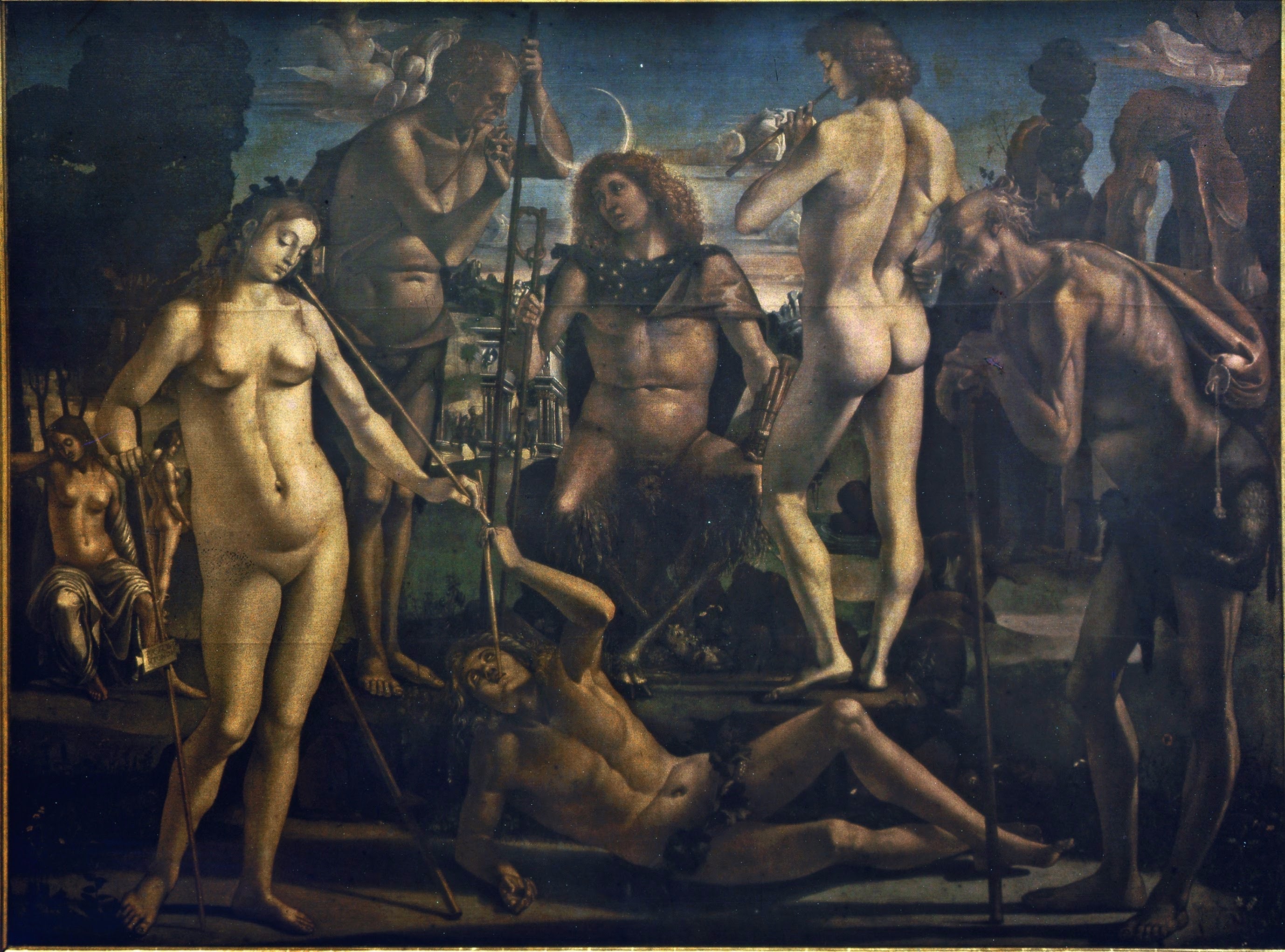 L’Éducation de Pan - Luca Signorelli - Alpha Reproduction