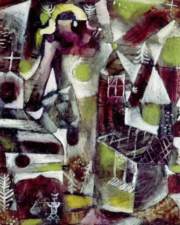 Légende du marais - Paul Klee image 1 tableau peint à l’huile sur toile