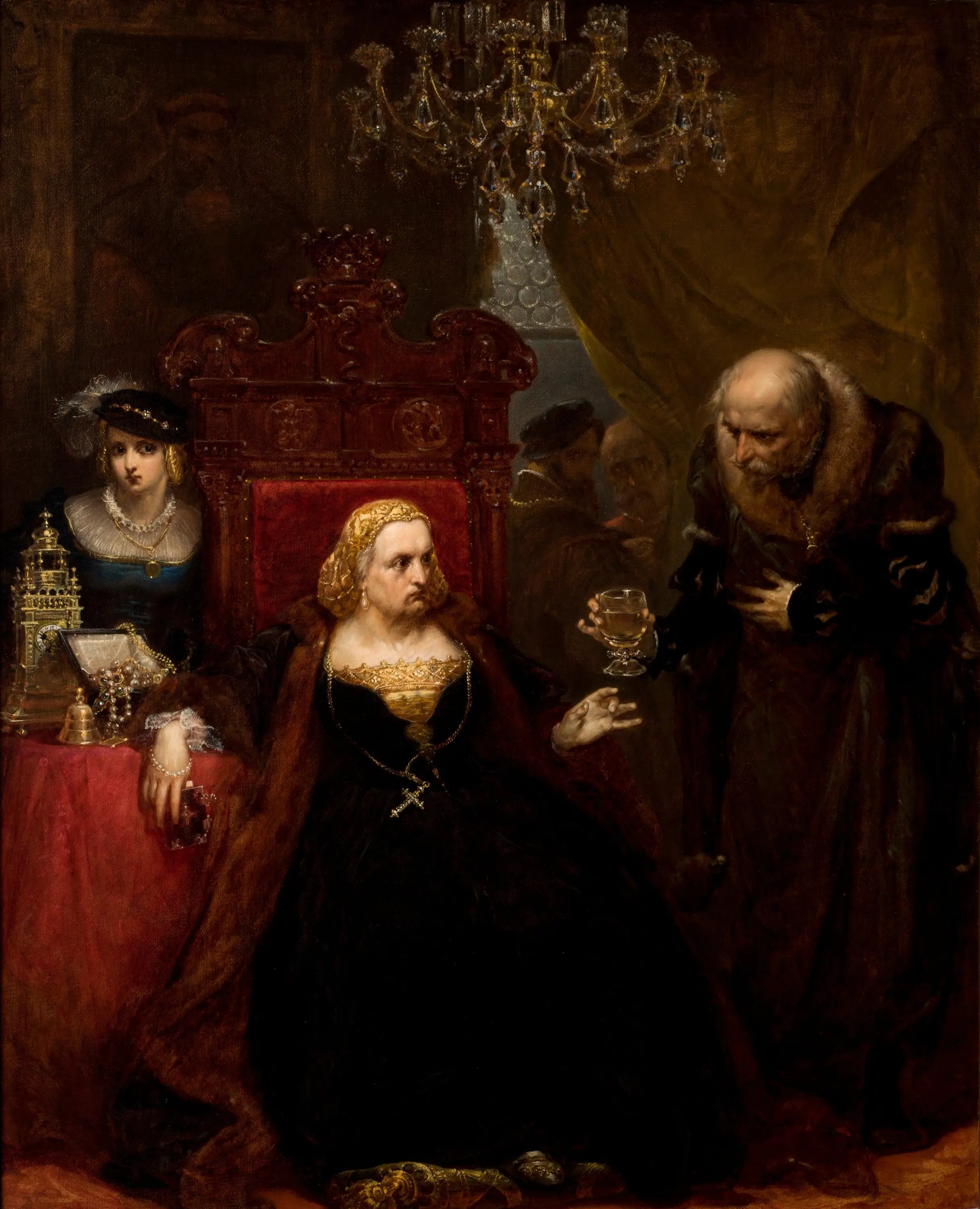 L’Empoisonnement de la reine Bona - Jan Matejko - Alpha Reproduction