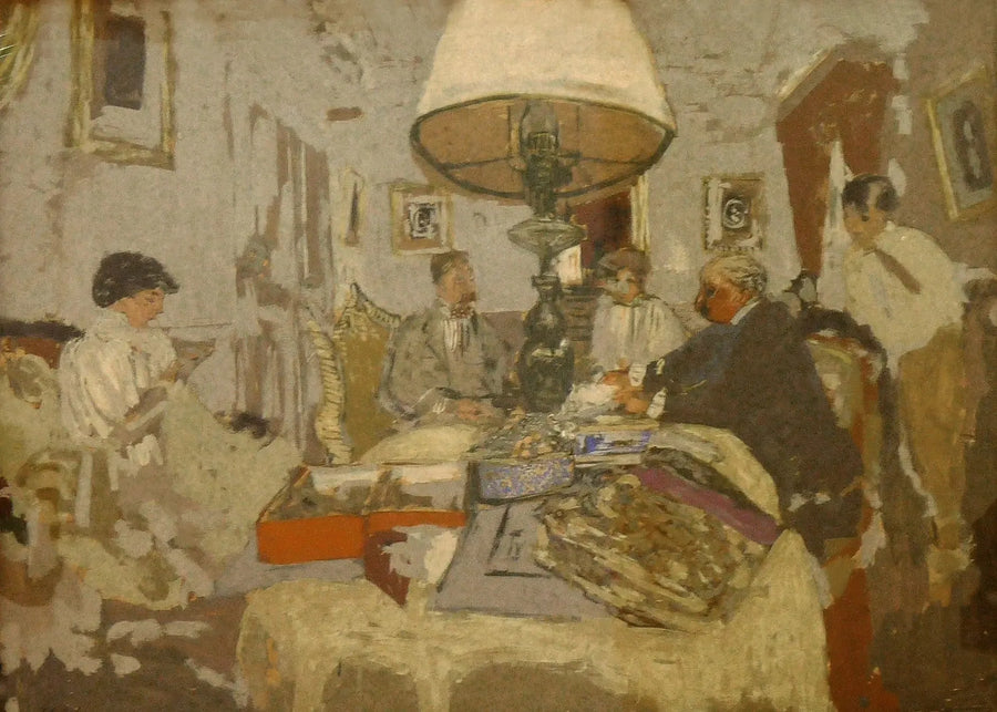 أصدقاء حول الطاولة، سانت جاو - إدوارد فيويار