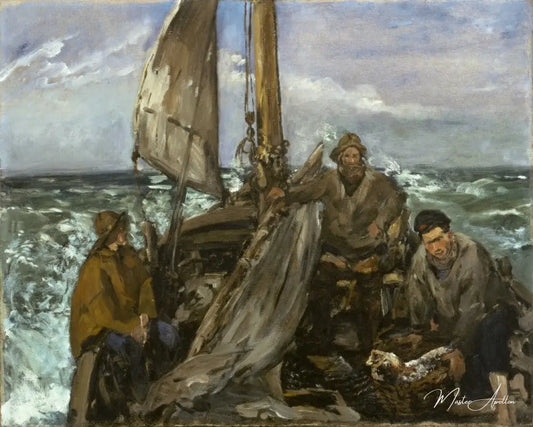 Les bourreaux de la mer - Edouard Manet - Reproductions de tableaux et peintures haut de gamme