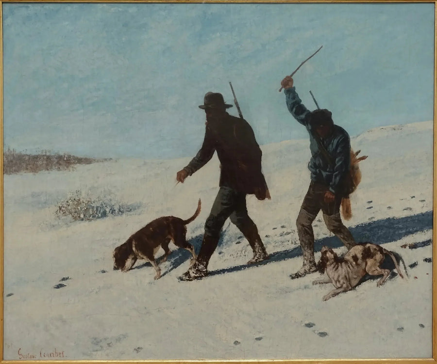 الصيادون غير الشرعيين، أورنان - غوستاف كوربيه