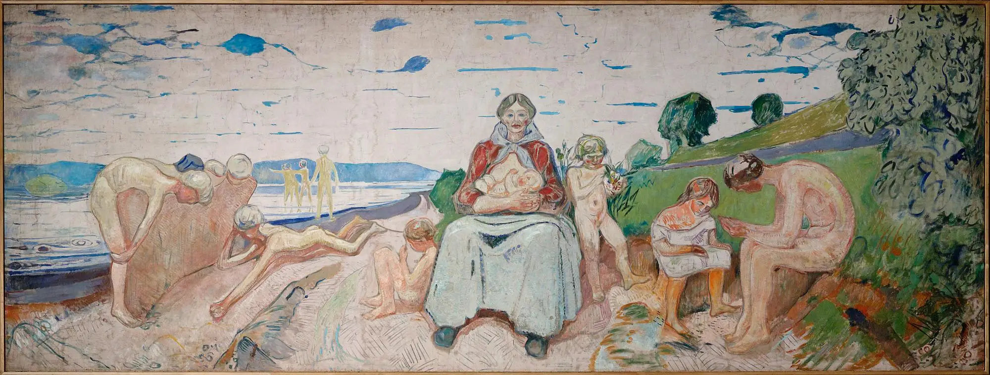 Reproduction du tableau « Les Chercheurs - Edvard Munch » par Alpha Reproduction en peinture à l’huile