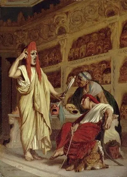الممثلون - جان ليون جيروم