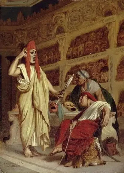 الممثلون - جان ليون جيروم