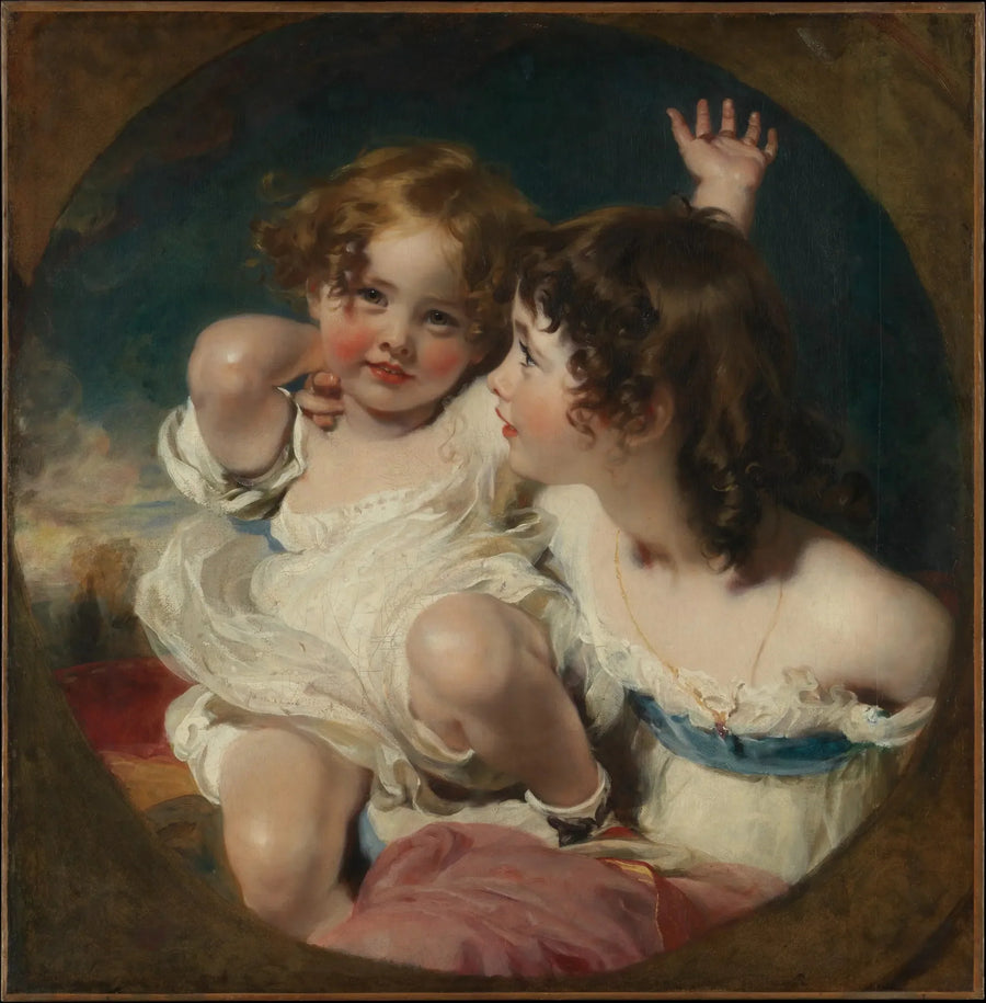 أطفال كالمدي (إيميلي، 1818–1906، ولورا آن، 1820–1894) - توماس لورانس