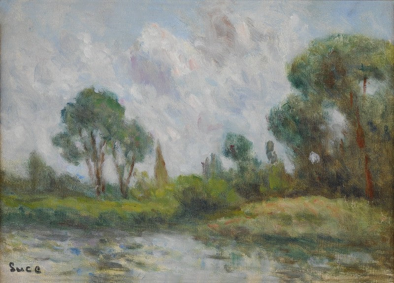 Les environs de Saint-Ay - Maximilien Luce - Alpha Reproduction