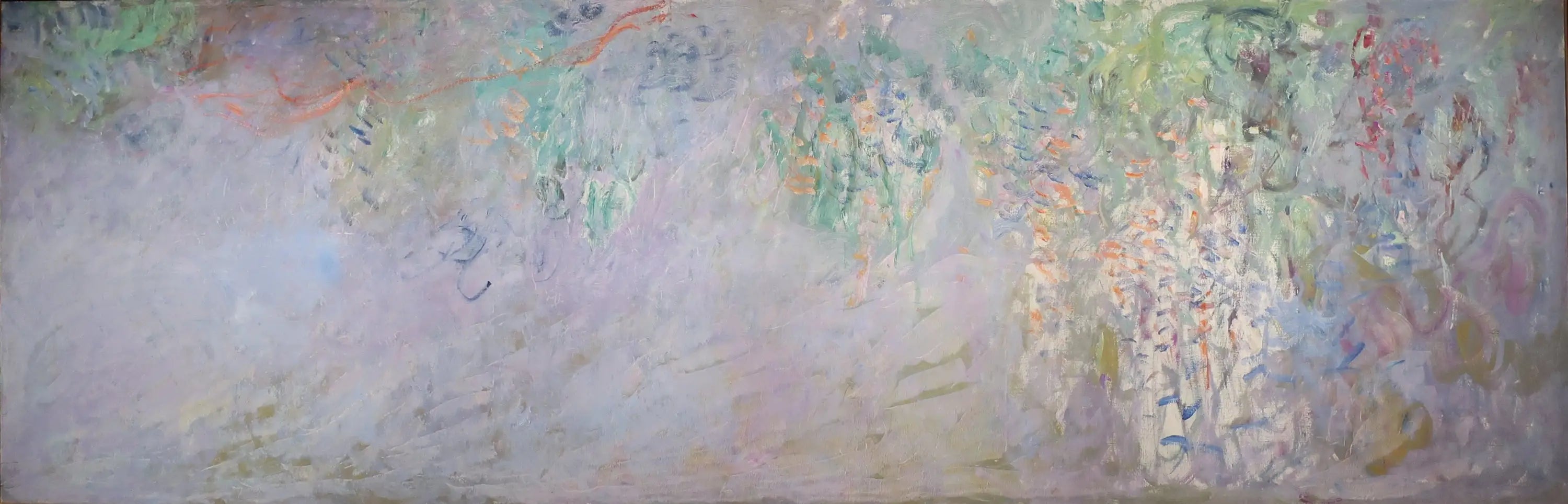 Reproduction du tableau « Les glycines - Claude Monet » par Alpha Reproduction en peinture à l’huile