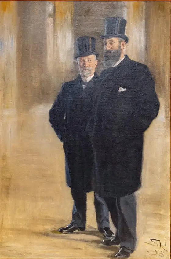 تجار Th. Wessel و Emil Vett - Peder Severin Krøyer