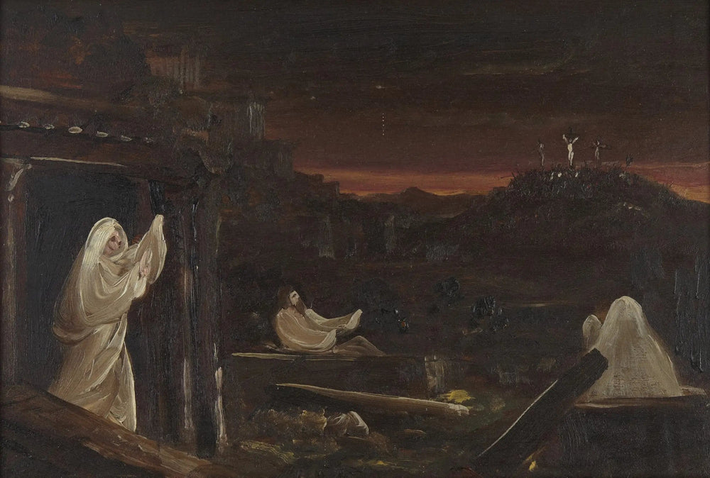 Les morts ressuscitent des tombeaux - Thomas Cole - Alpha Reproduction