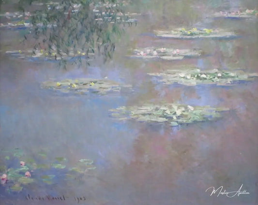 Les Nymphéas 1903 - Claude Monet - Reproductions de tableaux et peintures haut de gamme