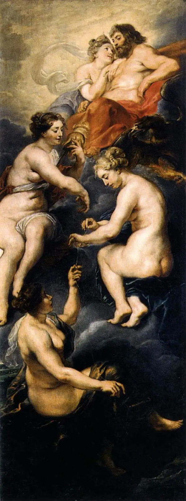 Les Parcs filant la destinée de Marie de Médicis - Peter Paul Rubens - Alpha Reproduction