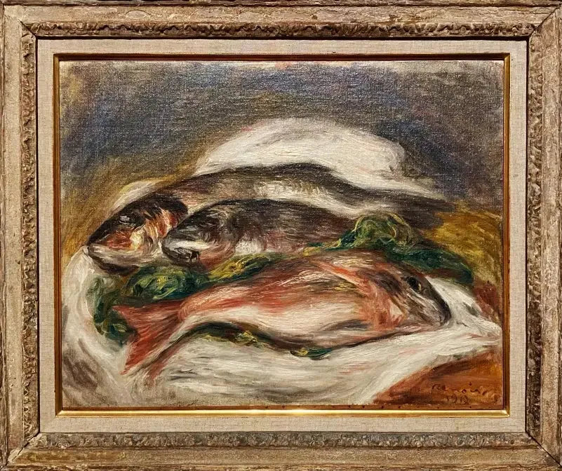 Les Poissons - Pierre-Auguste Renoir image 1 reproduction réalisée par Alpha Reproduction