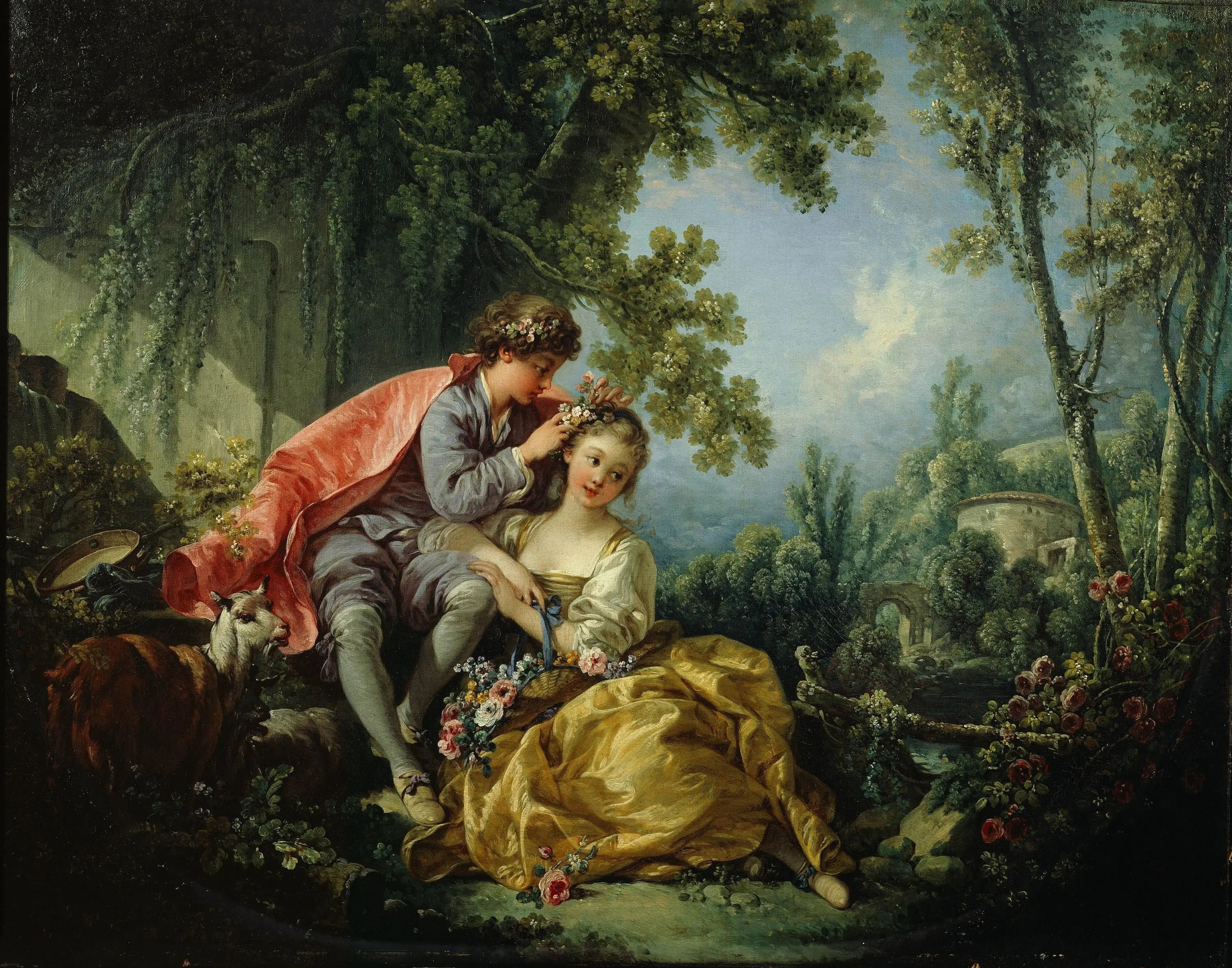 Les Quatre Saisons: Printemps - François Boucher - Alpha Reproduction