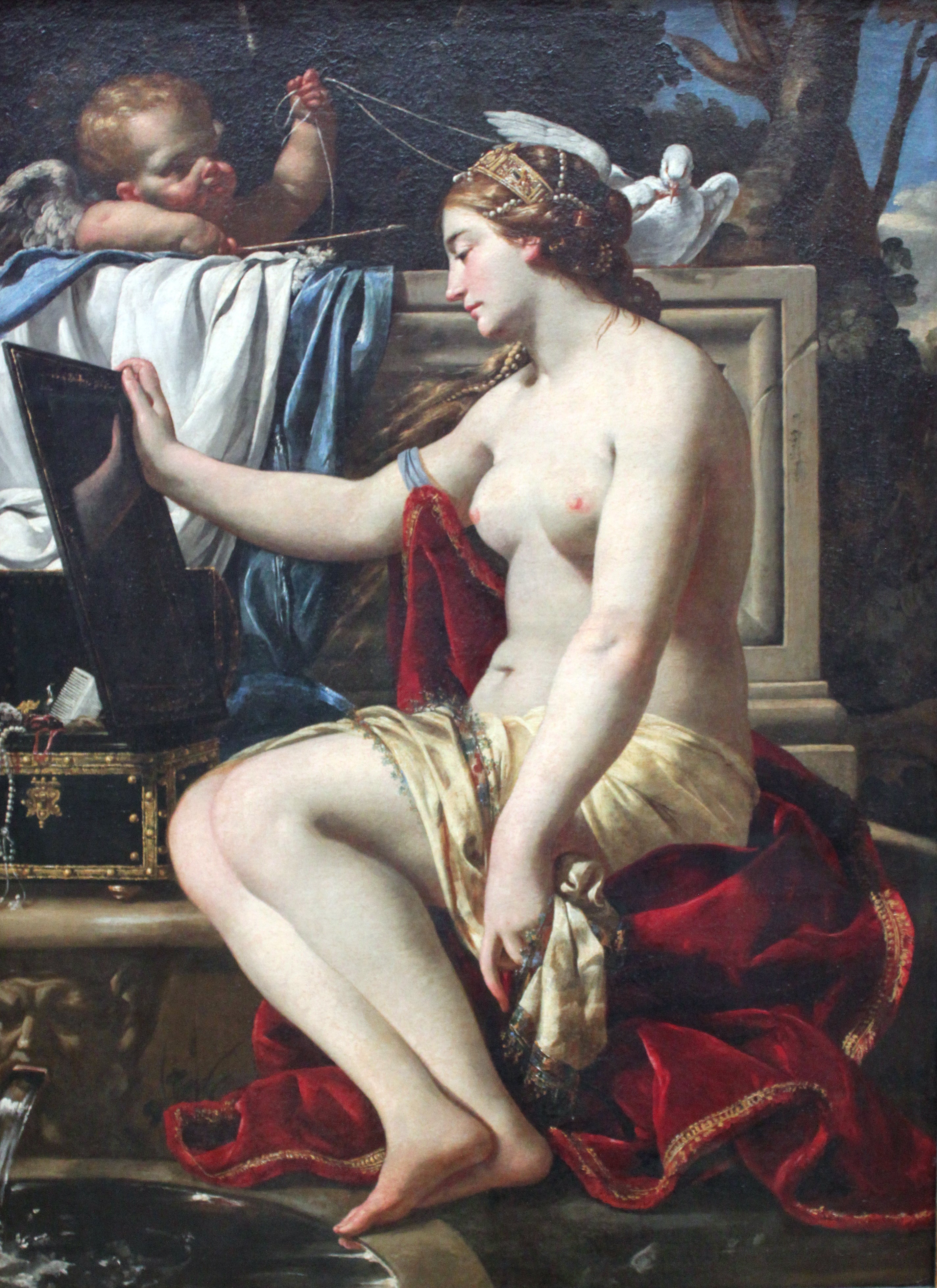 Les toilettes de Vénus - Simon Vouet - Alpha Reproduction