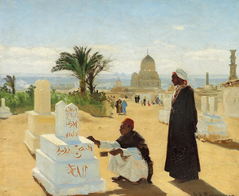 قبور الرسل يعقوب وزكريا بالقرب من القاهرة. - هـ. أ. برينديكيل