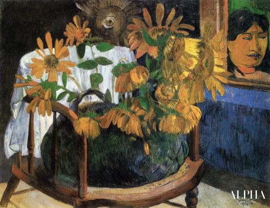 Les tournesols - Paul Gauguin - Reproductions de tableaux et peintures haut de gamme