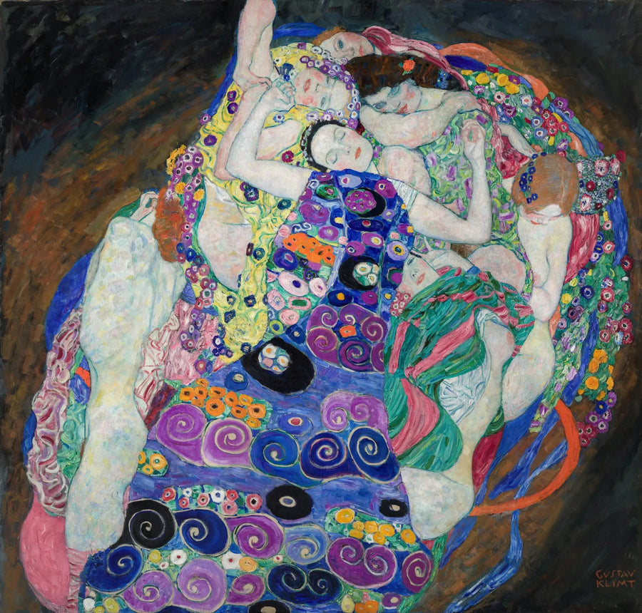 العذراء - غوستاف كليمت