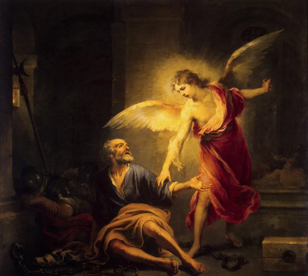 Libération de Saint-Pierre - Bartolomé Esteban Murillo - Alpha Reproduction