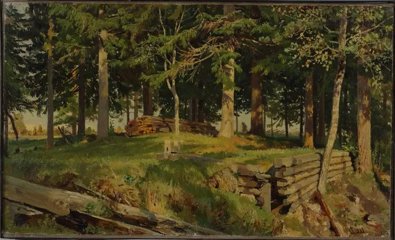 Lisière de la forêt - Ivan Chichkine - Alpha Reproduction