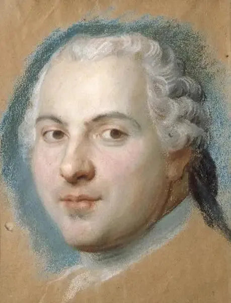 Louis de France, dauphin (1729-1765) - Maurice-Quentin de La Tour image 1 reproduction réalisée par Alpha Reproduction