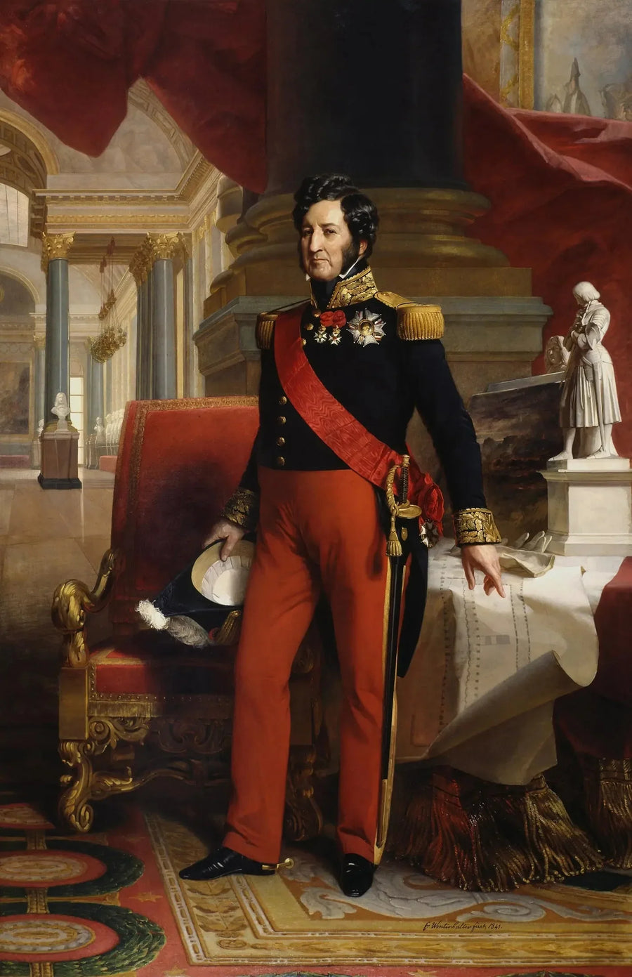 لويس فيليب الأول، ملك الفرنسيين (1773-1850) - فرانز كزافير وينترهالتر