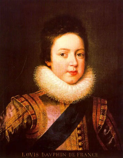 Louis XIII en Dauphin - Frans Pourbus the Younger - Alpha Reproduction