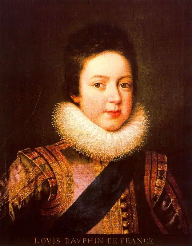 لويس الثالث عشر في دورفان - فرانس بوربوس الأصغر