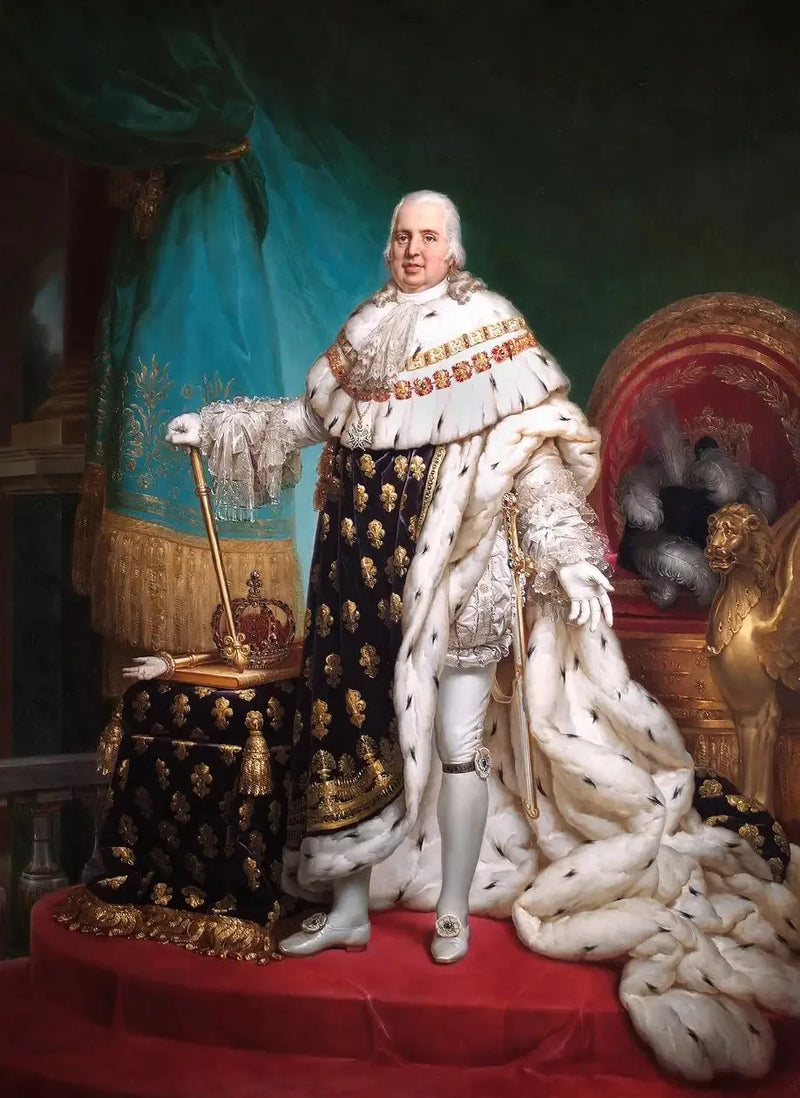 لويس الثامن عشر (1755–1824)، ملك فرنسا - فرانسوا جيرار