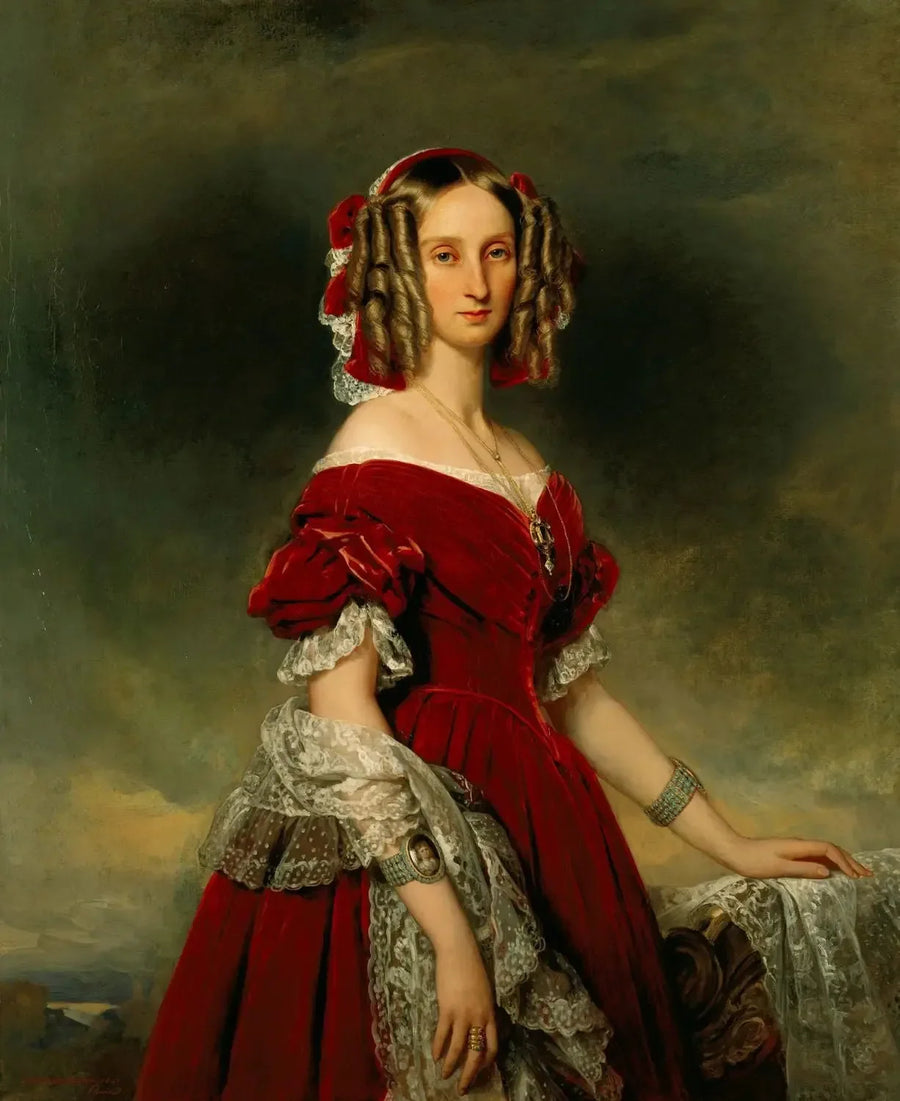 لويس، ملكة البلجيكيين (1812-1850) - فرانز كزافير وينترهالت