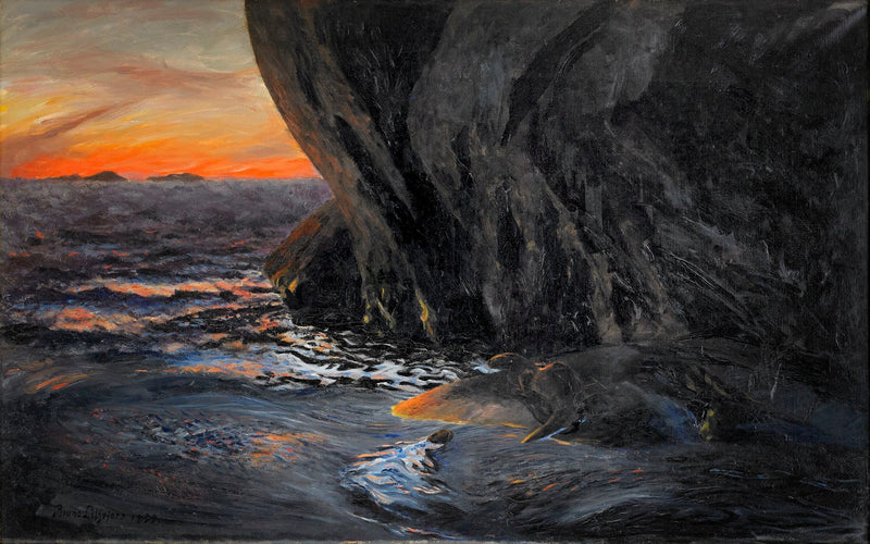 Loutres - Bruno Liljefors