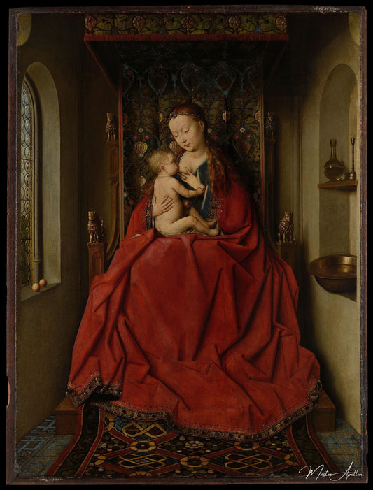 Lucca Madonna - Jan Van Eyck - Reproductions de tableaux et peintures haut de gamme