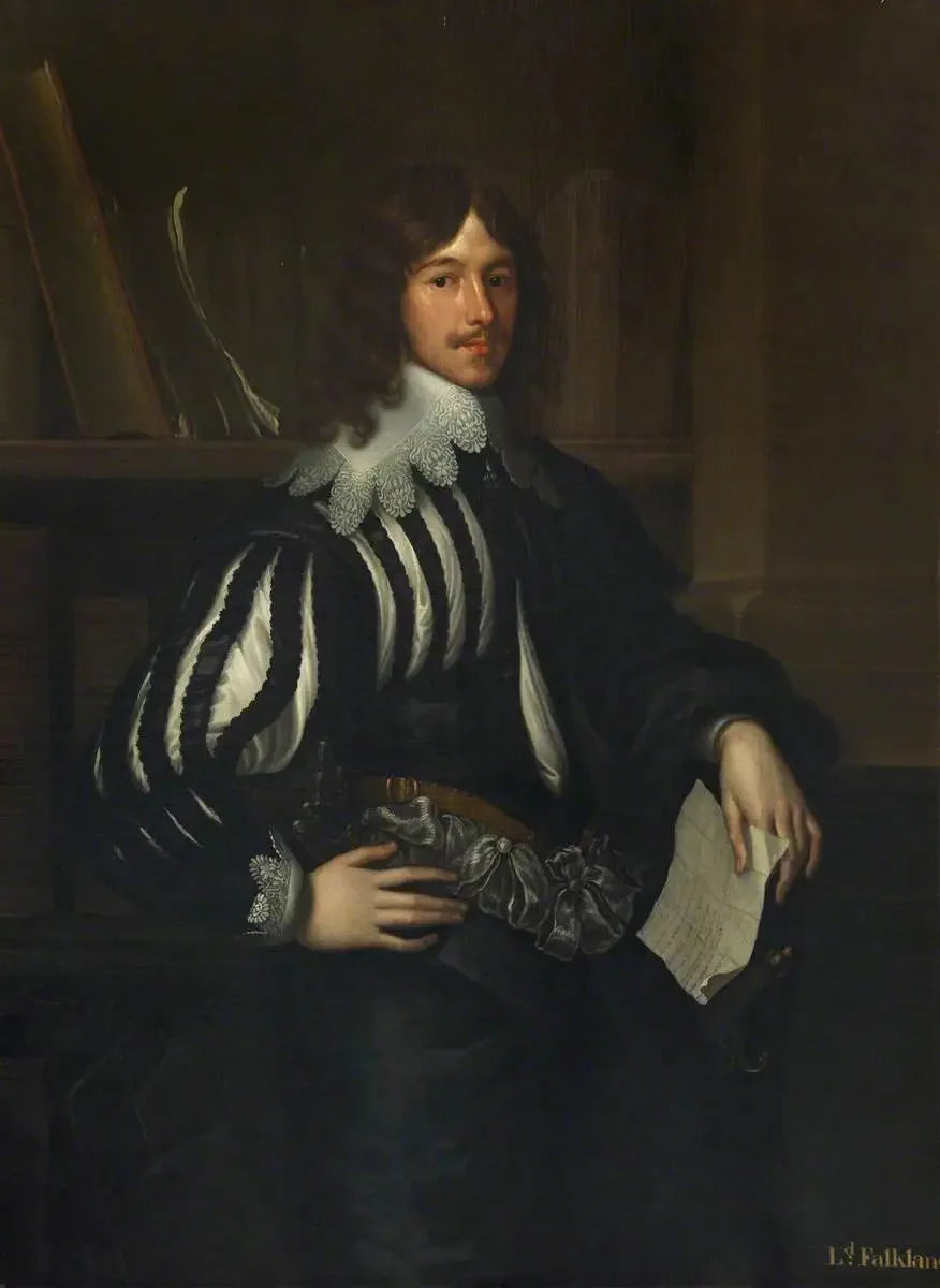 Lucius Cary (1609/1610–1643), 2e vicomte Falkland - Antoine van Dyck image 1 reproduction réalisée par Alpha Reproduction