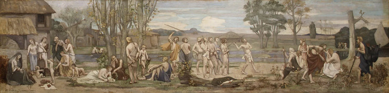 Ludus pro patria - Pierre Puvis de Chavannes