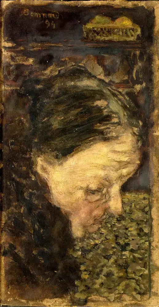 Ma grand-mère - Pierre Bonnard image 1 tableau peint à l’huile sur toile