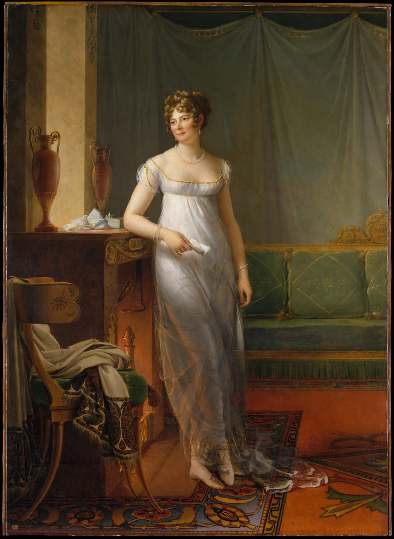 Madame Charles Maurice de Talleyrand Périgord (1761–1835) - فرانسوا جيرار