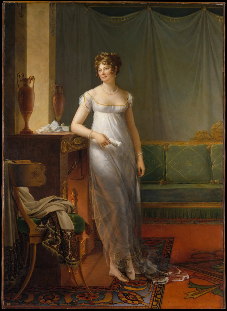 Madame Charles Maurice de Talleyrand Périgord (1761–1835) - فرانسوا جيرار