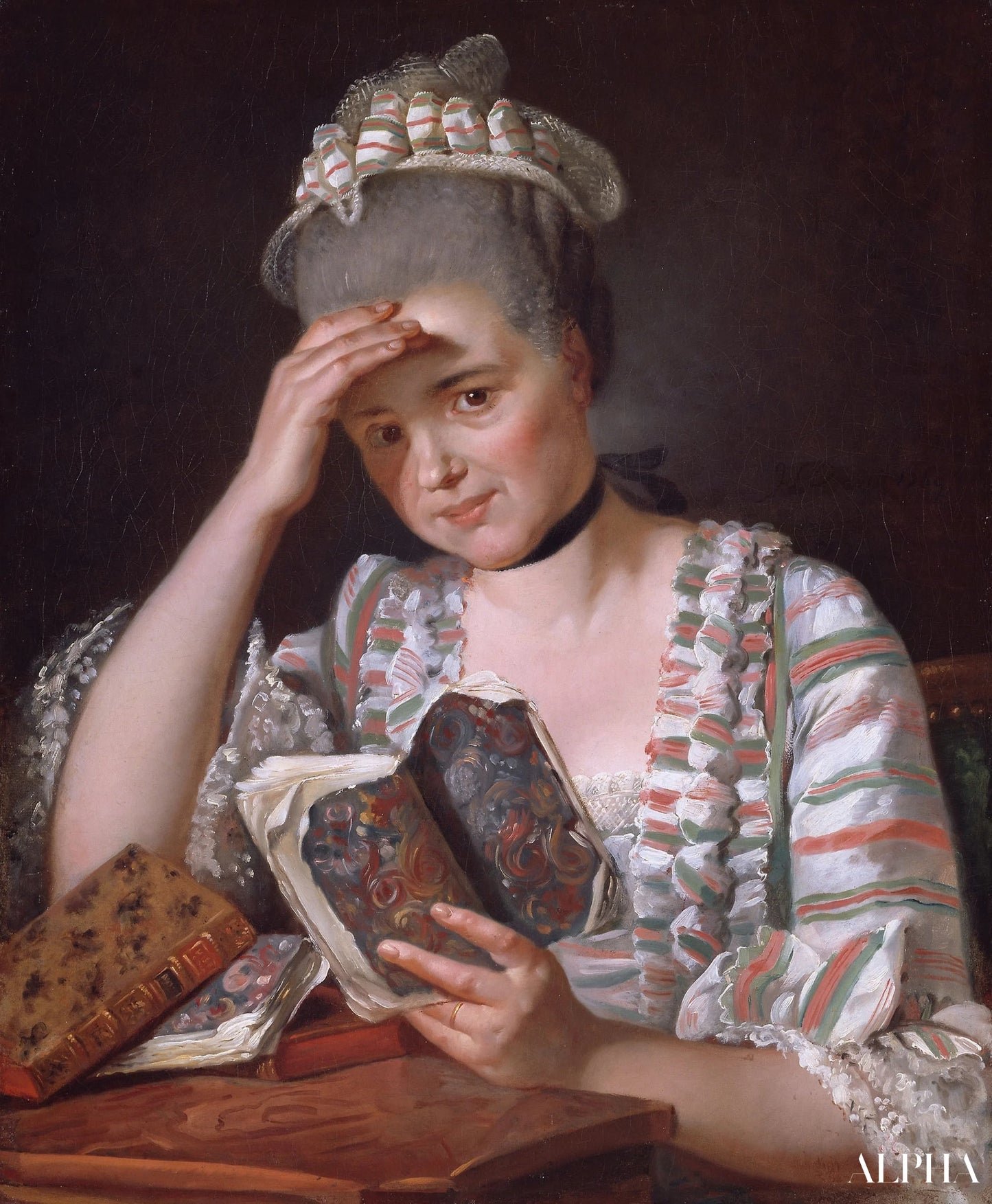Madame Francois Buron - Jacques-Louis David - Reproductions de tableaux et peintures haut de gamme