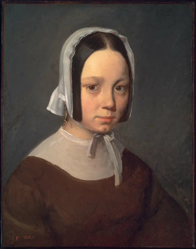 Madame J.-F. Millet, née Pauline-Virginie Ono - جان فرانسوا ميليه