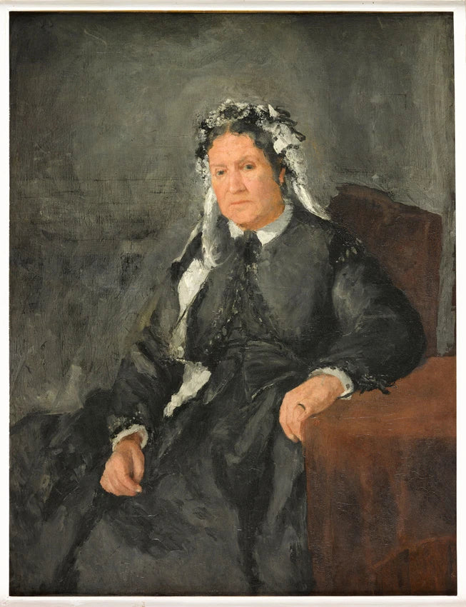 Madame Joseph Le Cœur, 1866, portrait peint par Pierre-Auguste Renoir conservé au musée d’Orsay