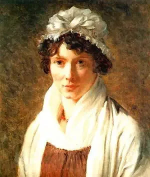 Madame Lecerf - François Gérard image 2 tableau peint à l’huile sur toile