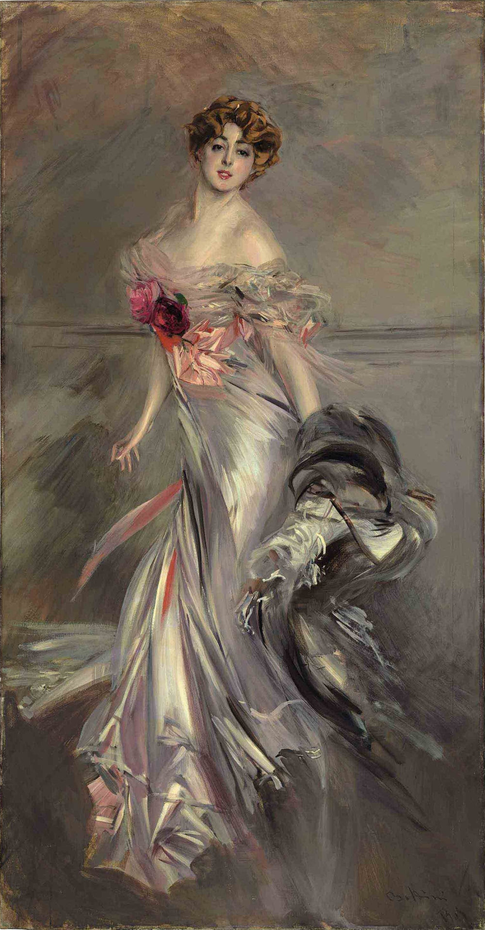 Madame Marthe Régnier - Giovanni Boldini image 1 reproduction artisanale de tableau