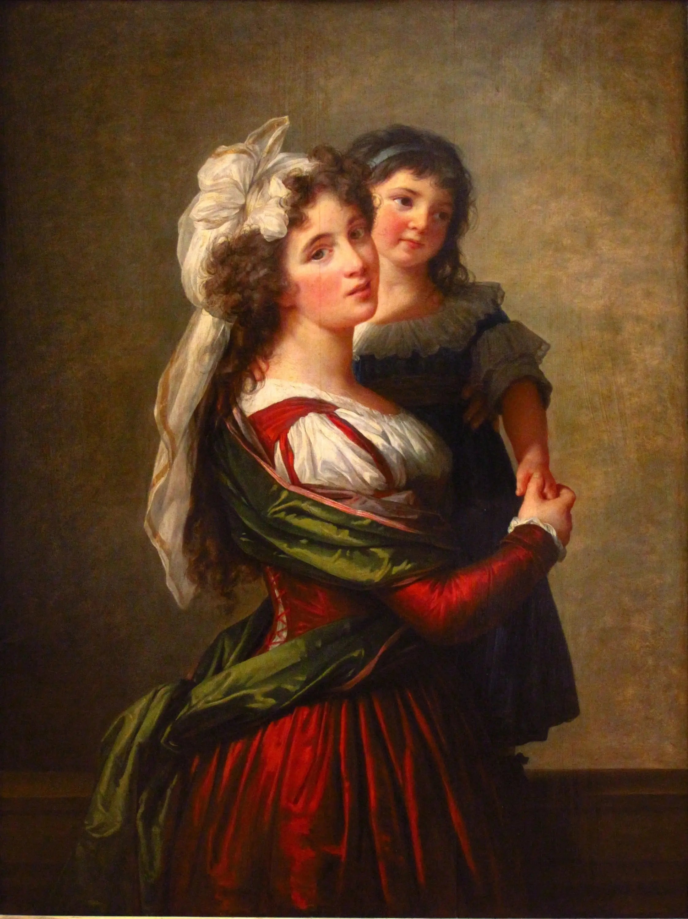 Madame Rousseau et sa fille - Élisabeth Vigée Le Brun - Alpha Reproduction
