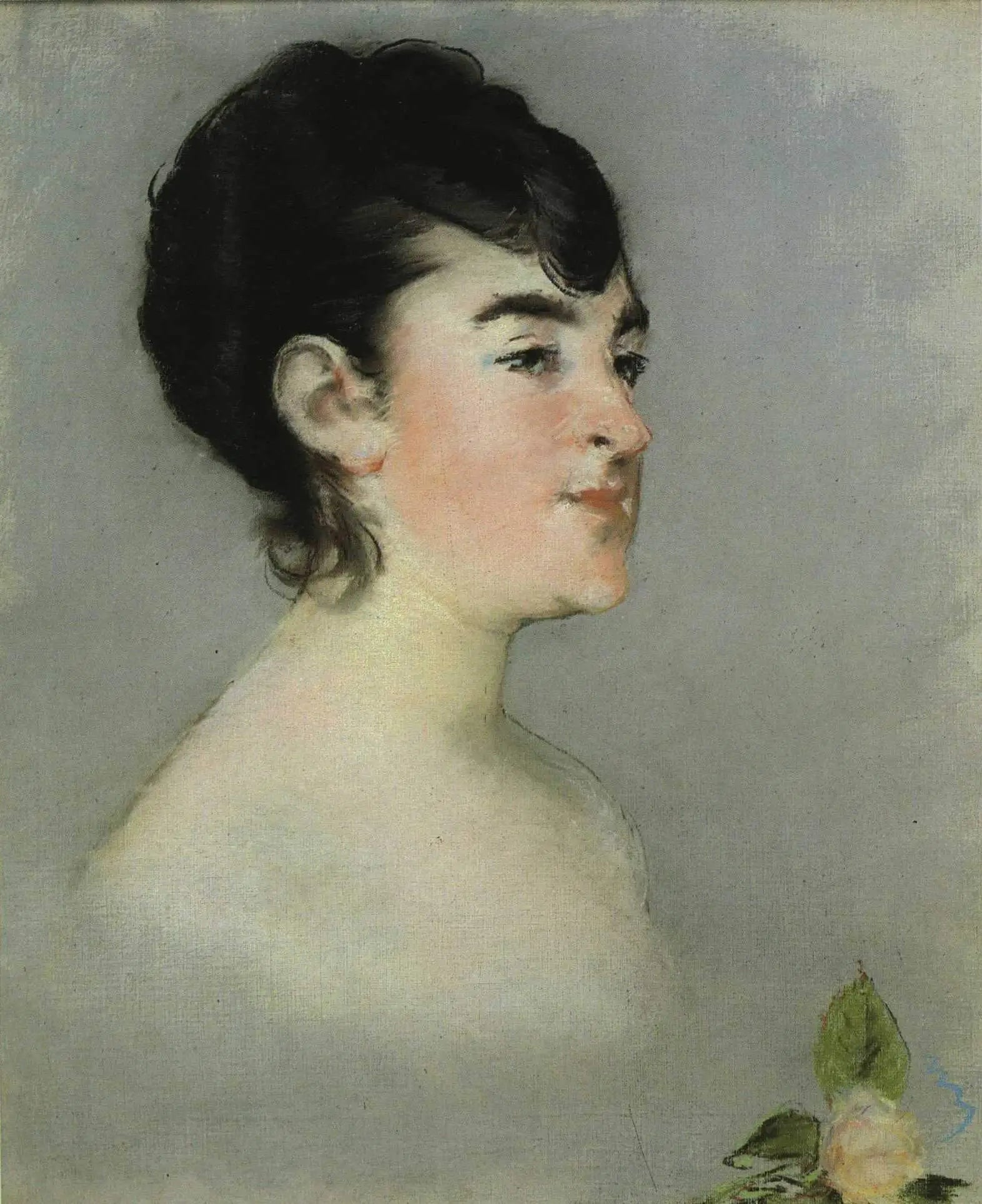 Mademoiselle Isabelle Lemonnier - Édouard Manet image 1 tableau peint à l’huile sur toile