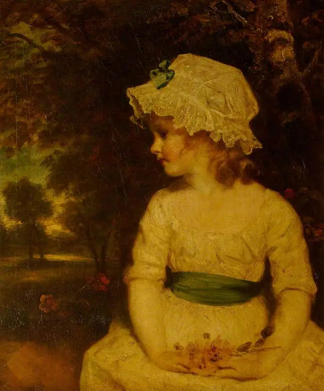 مادموازيل ثيوفيلة غواتكين (1782–1844)، في دور البساطة - جوشوا رينولدز
